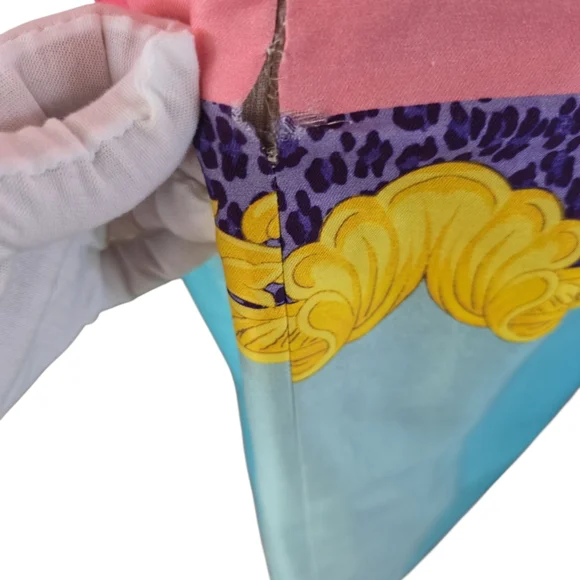 Versace Multicolor Mini Dress - Picture 4 of 16